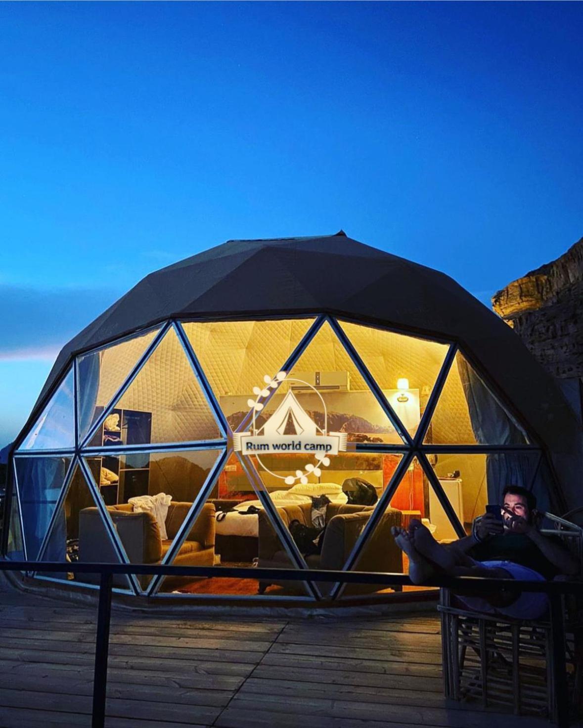 Rum World Bubble Luxury Camp Ram Vadisi Dış mekan fotoğraf